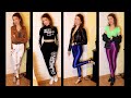 January 2021 OOTW Leather Disco Pants Leggings Jeans Shiny Nylon Liquid Trousers