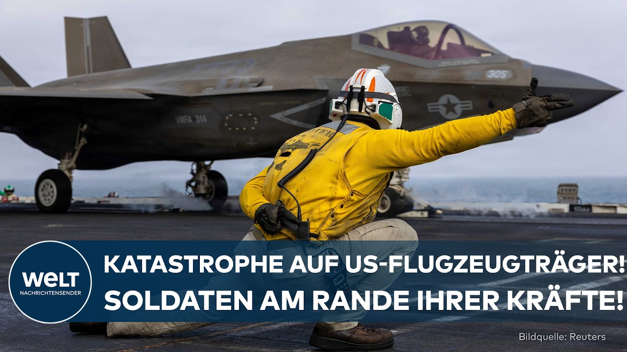 US-FLUGZEUGTRÄGER IN DER KRISE: Schimmel, Hunger und psychische Belastung! Soldaten am Limit!