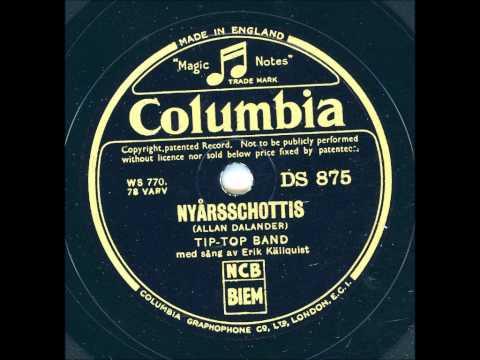 Julmusik - Tip-Top Band Sång Erik Källquist - Nyårsschottis