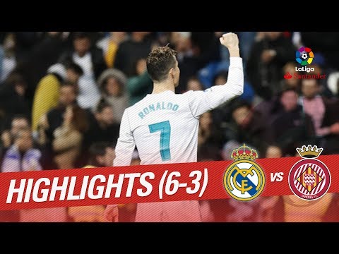 Resumen de Real Madrid vs Girona FC (6-3)