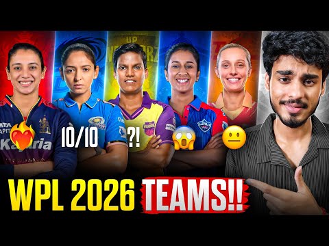 BEST Team of WPL 2026? | Squad, Playing 11 | WPL 2026 All Teams Playing 11 | Cric Point 