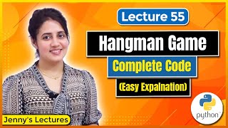 Hangman Game in Python | Python Project #3 | Python Project for beginners 