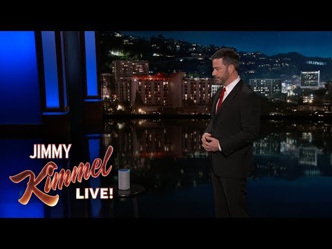 ジミー・キンメルはアレクサの不気味な笑いの底に取得します (Jimmy Kimmel Gets to the Bottom of Alexa's Creepy Laugh)