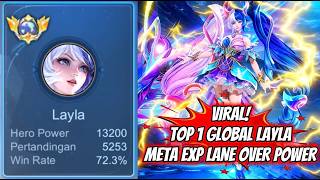 Download lagu Meta gila hero sampah layla di jadiin exp lane sama raja layla top 1 global mp3