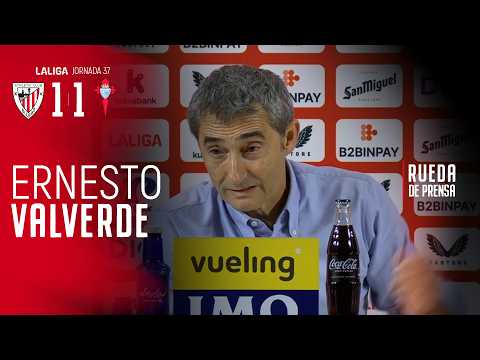 Imagen de portada del video 🎙️Ernesto Valverde | post Athletic Club 1-1 RC Celta | LaLiga EA Sports 2025/26 MD37