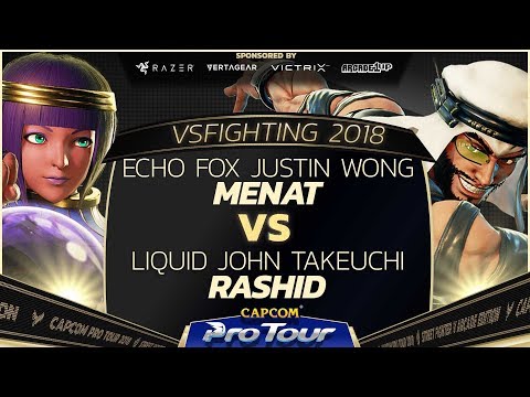 Echo Fox Justin Wong (Menat) vs Liquid John Takeuchi (Rashid) - VSFighting 2018 - Top 8 - CPT 2018