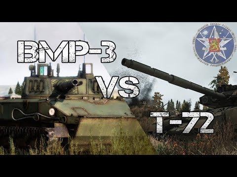 BMP-3 VS T-72 [FIN Comms/ENG Subs]