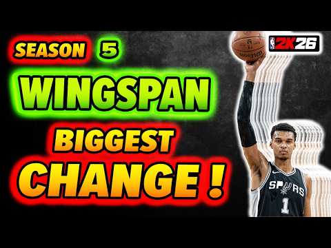 2K changed Wingspan: Perimeter Contest Test on Season 5