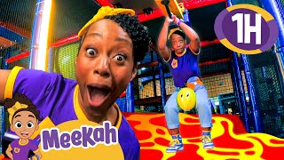 DON'T TOUCH THE LAVA! | Educational Videos for Kids | Blippi and Meekah Kids TV