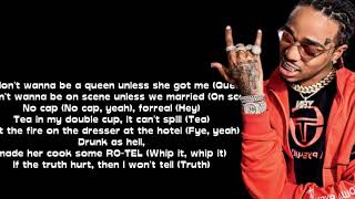 QUAVO -  HUNCHO DREAMS (LYRICS)