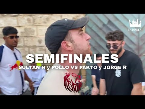 Sultán H & Pollo Vs Pakto & Jorge R l SEMIFINALES l 2ª Pre Pro Dual