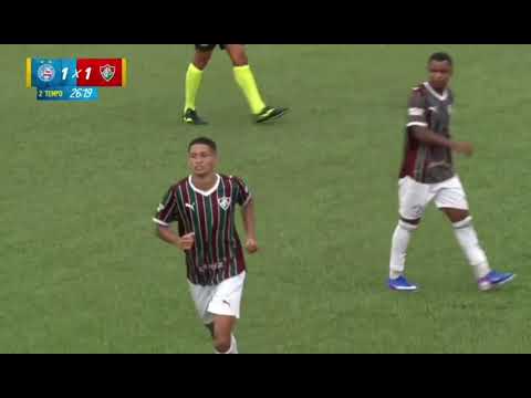 BAHIA 2 X 1 FLUMINENSE | CAMPEONATO BRASILEIRO 2026 | SUB20 