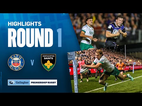 Bath v Northampton - HIGHLIGHTS | Premiership Final Rematch! | Gallagher Premiership 2024/25