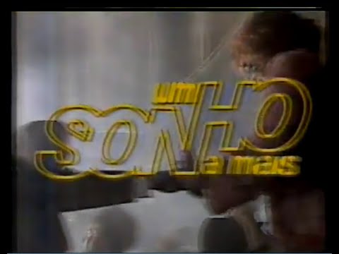 Chamada de estreia da novela ''Um Sonho A Mais'' - 1985