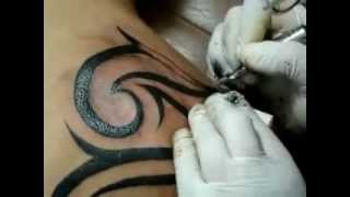 Haciendo un Tattoo tribal