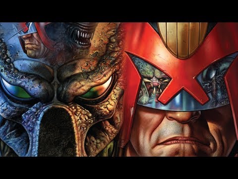 PREDATOR vs JUDGE DREDD vs ALIENS - STORY EXPLAINED - JUDGE DREDD LORE