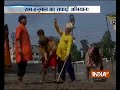Meerut: Ram and Hanuman take part safai abhiyan