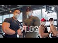 운동 '만' 하는 헬스장 관장 VLOG / 팔,가슴,어깨,등 / 집사의삶