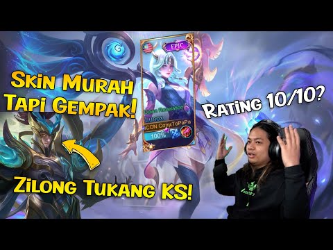 SKIN EPIC BARU LUNOX "DAWN REVELATION" REVIEW! THE BEST SKIN EVER! COMETOPAPA MLBB