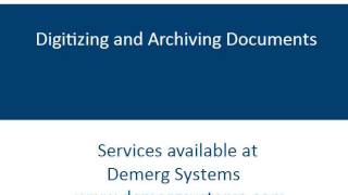 Document Digitizing and Archiving Toronto Ontario Canada