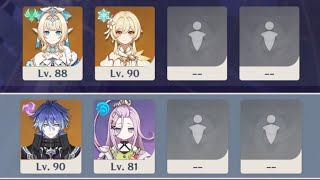 【原神】Ver.7.0B(7.1) 螺旋12層 無凸ヴェスナ＋氷旅人＆無凸フリンズ＋アイノのデュオで星9攻略【Genshin Impact】