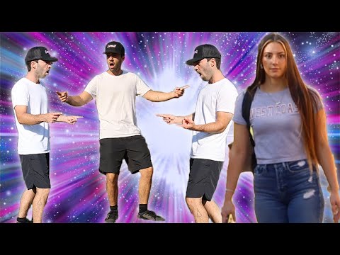 TRIPLET TIME TRAVELLER PRANK!