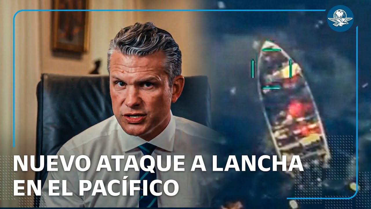 Reportan nuevo ataque de EU a embarcación por supuesto tráfico de drogas en el Pacífico