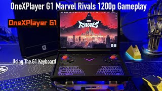 Onexplayer G1 Marvel Rivals 1200p Gameplay - With G1 Keyboard