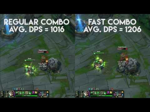 Fast Combo vs. Regular Combo DPS - Riven Sandbox Guide #2
