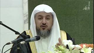 حكم ترك مسافة فارغة من طرفي الصف في الصلاة   فائدة من شرح زاد المستقنع   د   عبدالله العبيد image