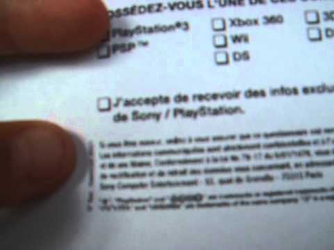 comment se faire rembourser 50 euros sony