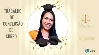 Defesa do TCC - Direito - Nota 10