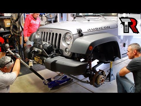 Rock Krawler Overland Lift Kit Install - Garage Party