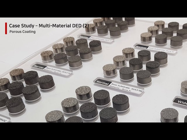 New Generation DED Technology (Multi Materials)