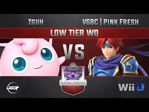 UGC Smash Open Low Tiers LOW TIER WQ - Zguh (Jigglypuff) vs VGBC | Pink Fresh (Roy)