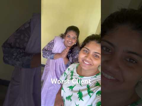 Worst Client 🥹 || vlogsofsona || #minivlog #vlogs #worstclient #makeup