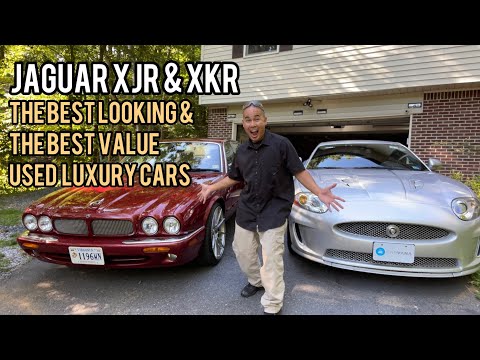 Jaguar XJR and XKR Are The Best Looking & The Best Value Bargain Luxury Beautiful Cars