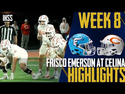 Celina Stays Undefeated, Holds Off Frisco Emerson 17-14 in District 4-5A-DII Thriller