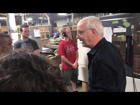 Guitar building with Paul Reed Smith Part 9.0