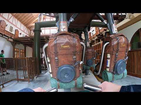 Hals-über-Kopf letzte Reihe (Onride) - Tripsdrill 2021 #tripsdrill #halsüberkopf #achterbahn