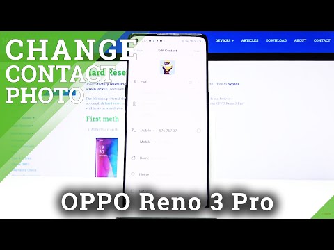 How to Set Contact Photo in OPPO Reno 3 Pro – Personalize Contact