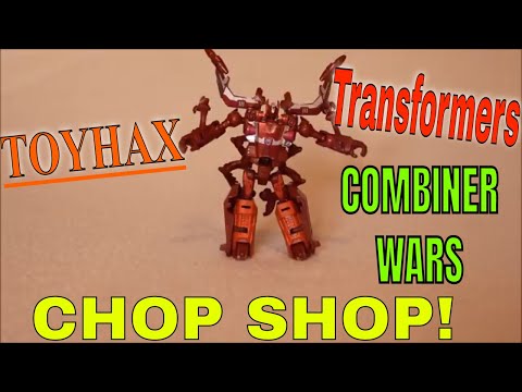Transformers Combiner Wars Chop Shop with Reprolabels - GotBot True Review NUMBER 264
