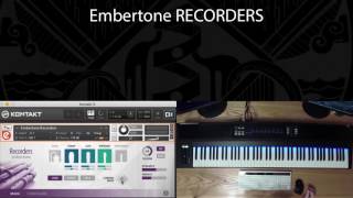 Video thumbnail for Embertone Recorders Walkthrough by Embertone