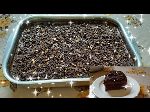 كيكة خمس معالق عائلية 😋 مع صوص رهيبة  كريمية بدون كريمة مداق لا يقاوم 😋