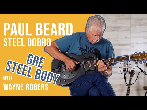 Gold Tone GRE: Paul Beard Metal Body Resonator Guitar with Pickup image 11
