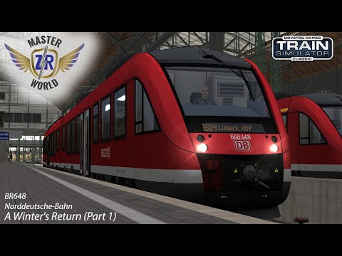 A Winter's Return (Part 1) - Norddeutsche-Bahn - BR648 - Train Simulator Classic