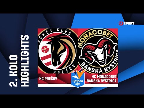 2. kolo: HC Prešov - HC MONACObet Banská Bystrica 0:6 (0:0, 0:4, 0:2)