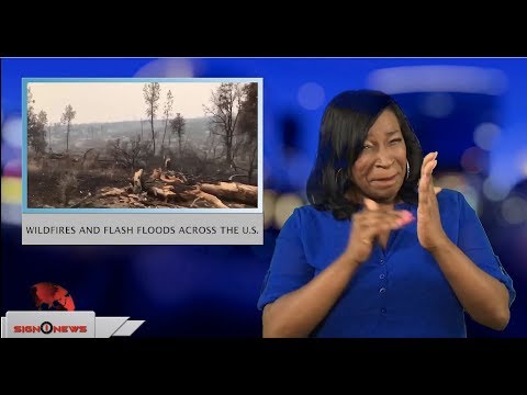 Wildfires and flash floods across the U.S. (ASL - 8.3.18)