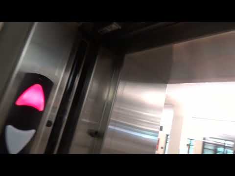 Epic Motor! 2004 Schindler 330A Hydraulic Elevator @ Palos Heights Public Library