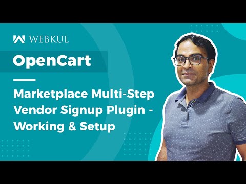 OpenCart Multi-Step Vendor Sign Up Plugin - Working & Setup
